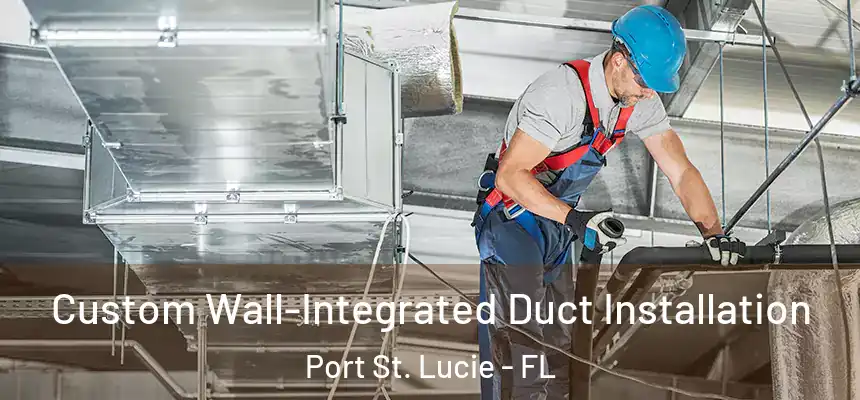 Custom Wall-Integrated Duct Installation Port St. Lucie - FL