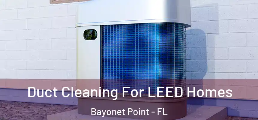 Duct Cleaning For LEED Homes Bayonet Point - FL